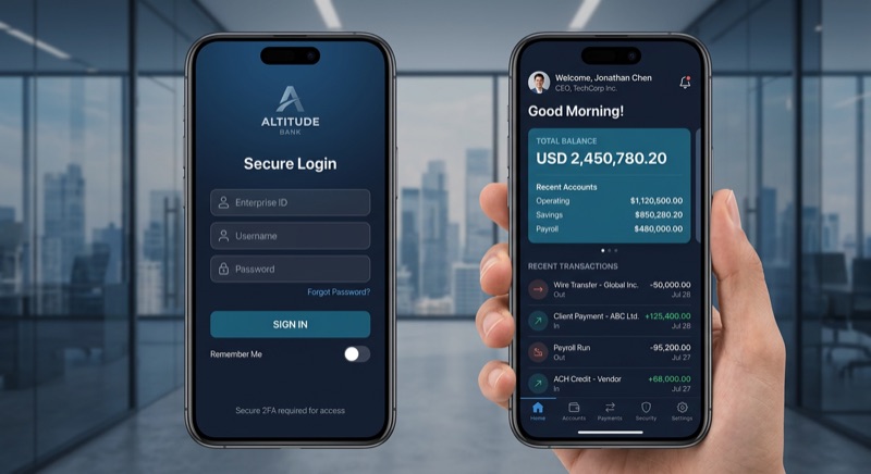 Corporate Banking App
